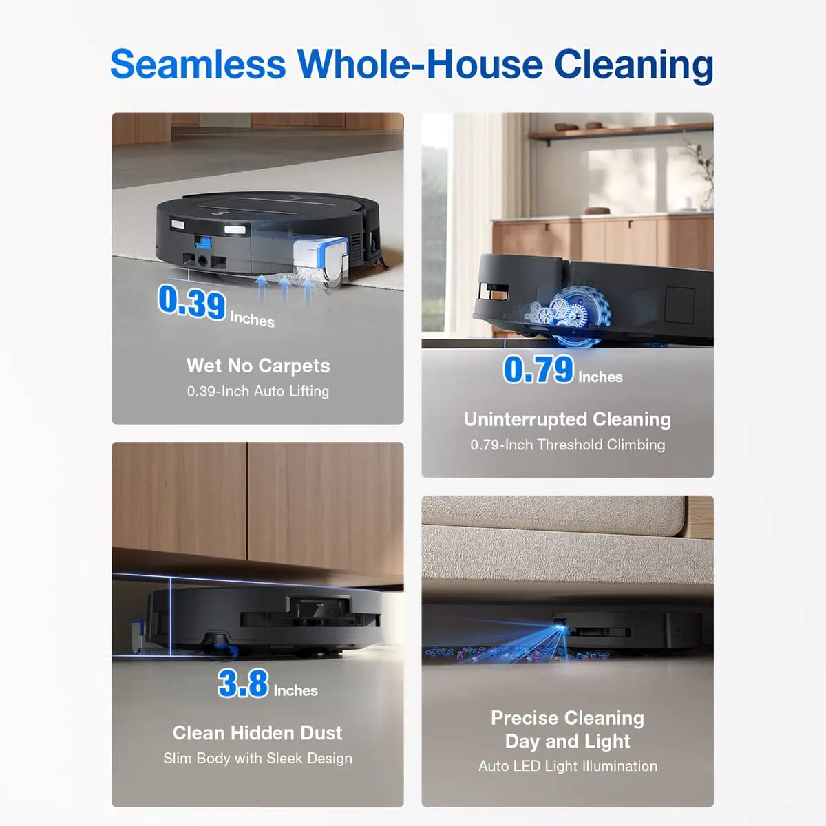 ECOVACS DEEBOT T80 OMNI [dToF, OZMO ROLLER, 0.22 L]