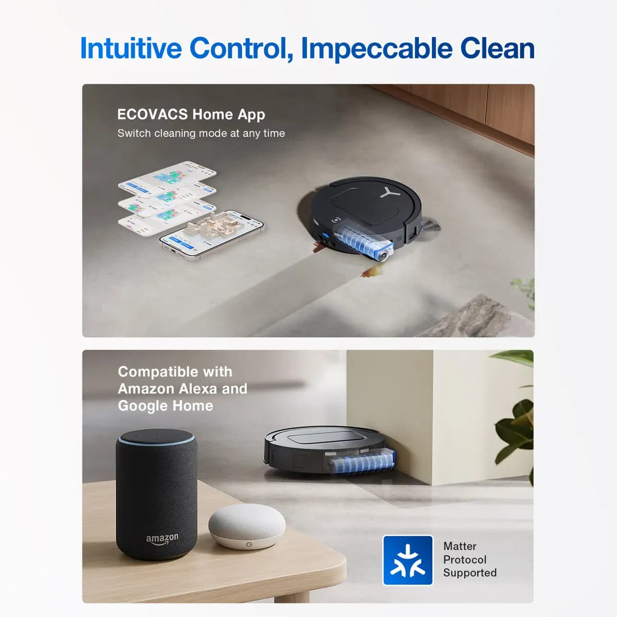 ECOVACS DEEBOT T80 OMNI [dToF, OZMO ROLLER, 0.22 L]