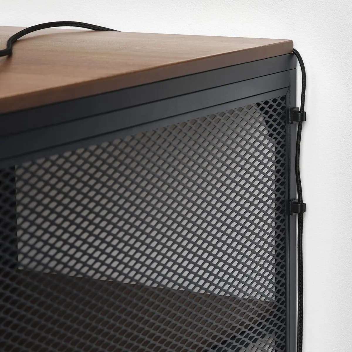 IKEA FJÄLLBO Desk, black [Width 55 1/8 ", Depth 27 1/2 ", Height 29 1/2 "]