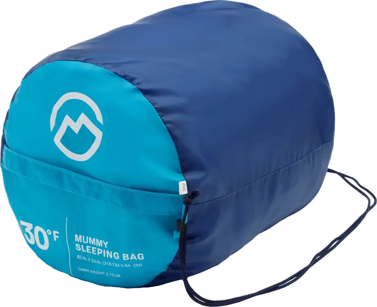Magellan Outdoors Magellan Outdoors Mummy 30F Sleeping Bag [15, 30 - 39 Degrees, Synthetic]