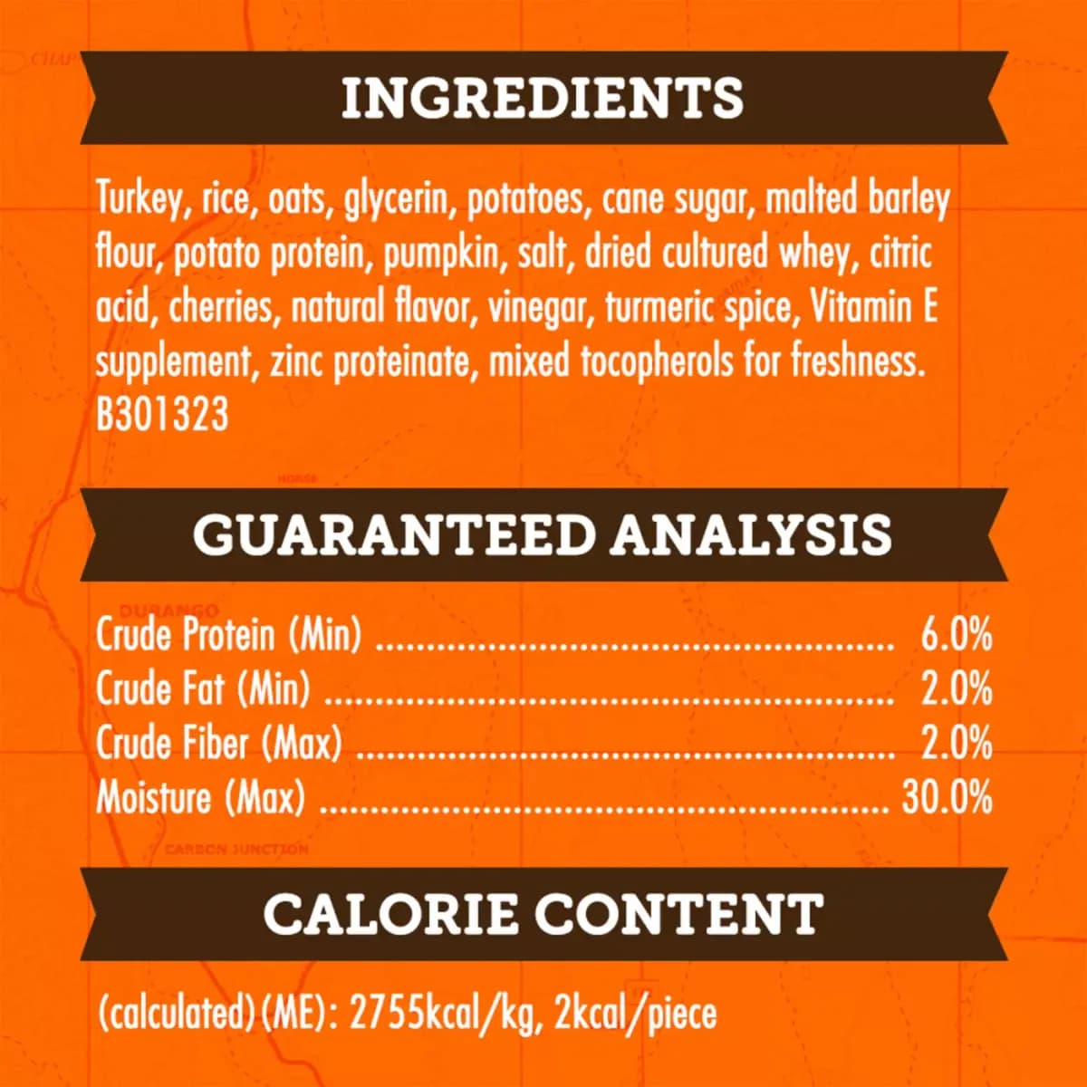 Zuke's Mini Naturals With Added Vitamins & Minerals Dog Treats - Turkey & Pumpkin Flavor 5 OZ [Species Dog, Brand Zukes Mini Naturals, Food Type Bites, Bits, Semi-Moist, Soft, Tend