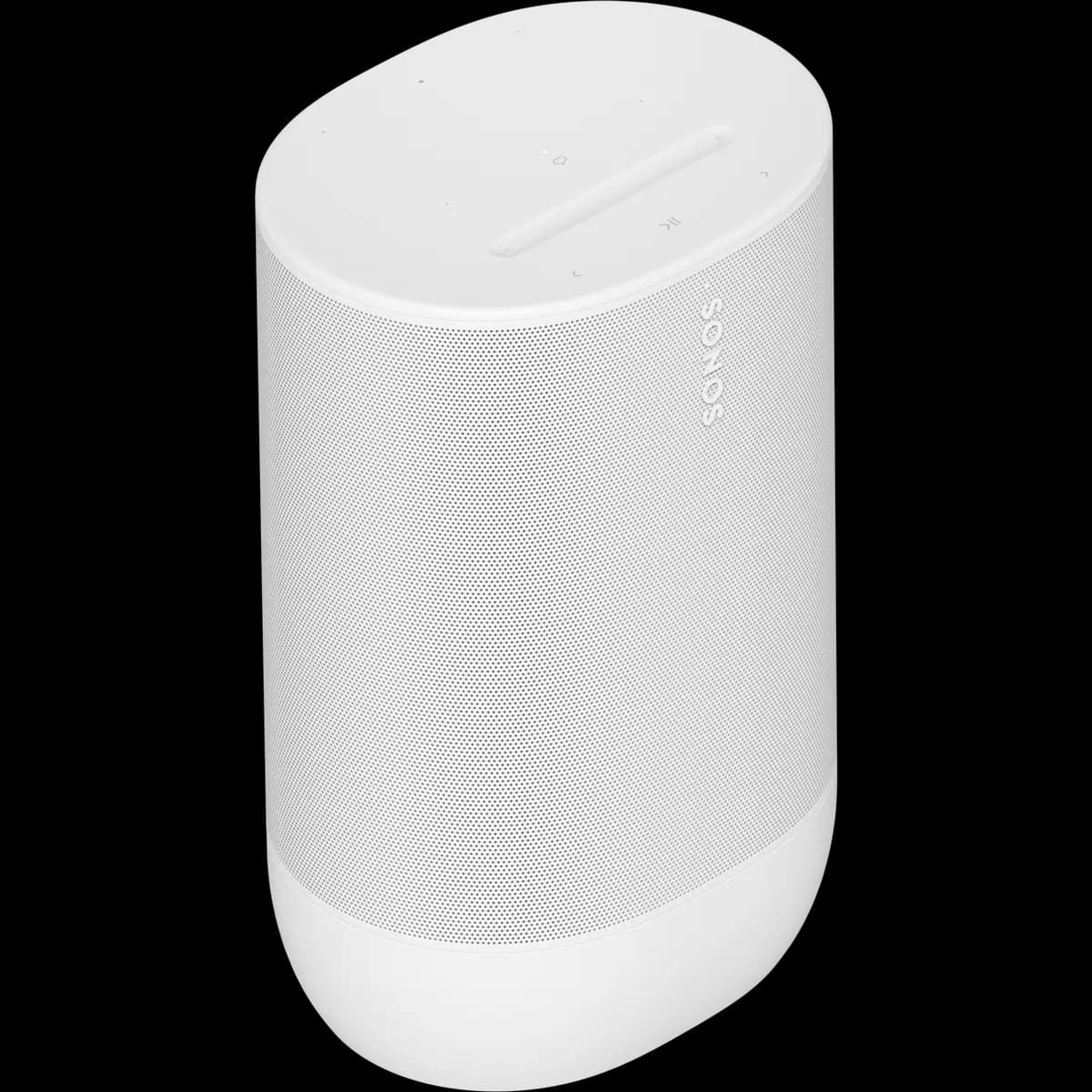 Sonos Move 2 - White [Three class-D digital amplifiers tuned for the speaker's acoustic architecture., Two angled tweeters create a crisp and accurate high frequency response and s