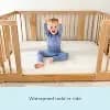 Newton Essentials Waterproof Crib Mattress - White [Dimensions (Overall) 52 Inches (L), 28 Inches (W), Weight 11 Pounds, Suggested Age 0-3 Years, Fill Material 100% Polyethylene]