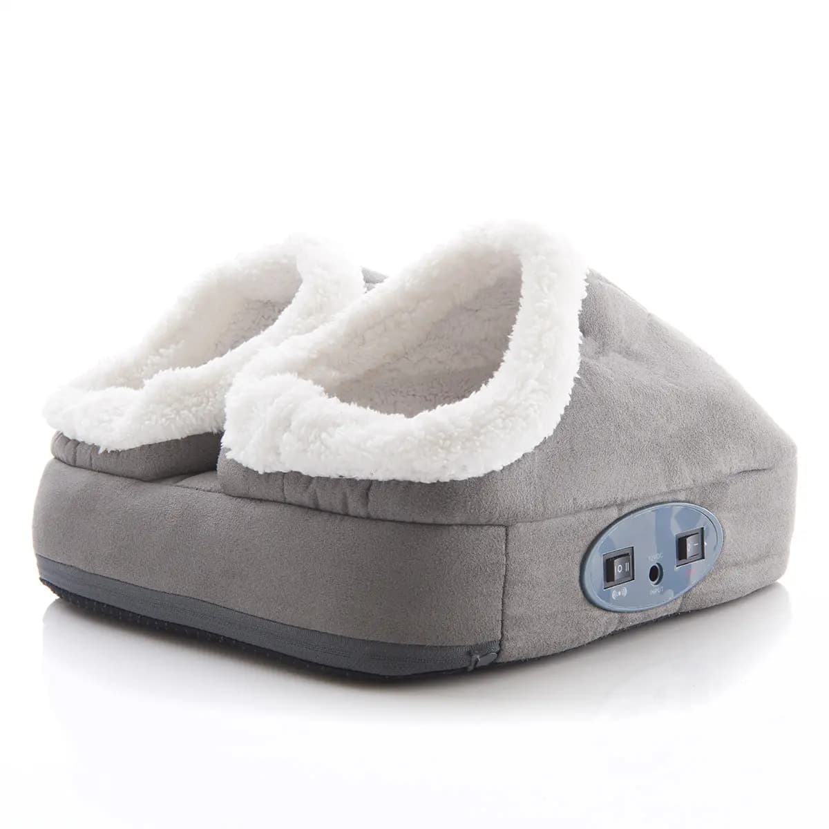 Sharper Image Warming Foot Massager [Up to Women's 14 (Men's 12), 11.8" L x 11.8" W x 3.9" H, 1.1 lbs]