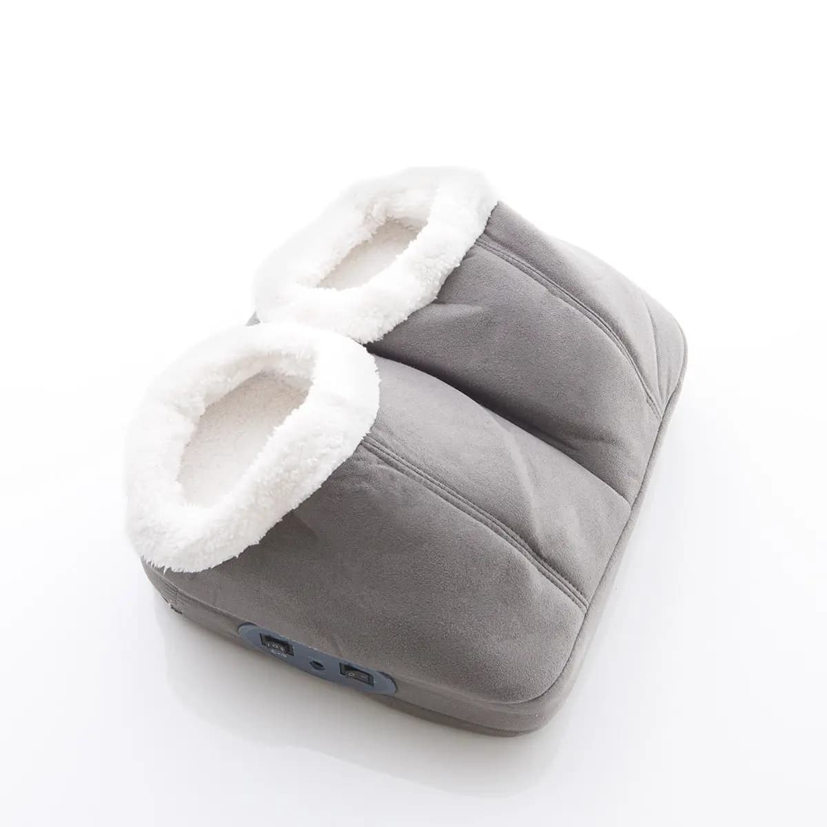 Sharper Image Warming Foot Massager [Up to Women's 14 (Men's 12), 11.8" L x 11.8" W x 3.9" H, 1.1 lbs]