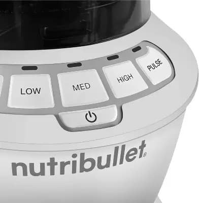 nutribullet Blender Full Size Combo 1200 Watt 640z NBF20500AW - Matte White: Smoothie Blender, 64oz Capacity, 4 Speeds [1200 Watts, 64 fl oz (US), 7.14 Pounds]