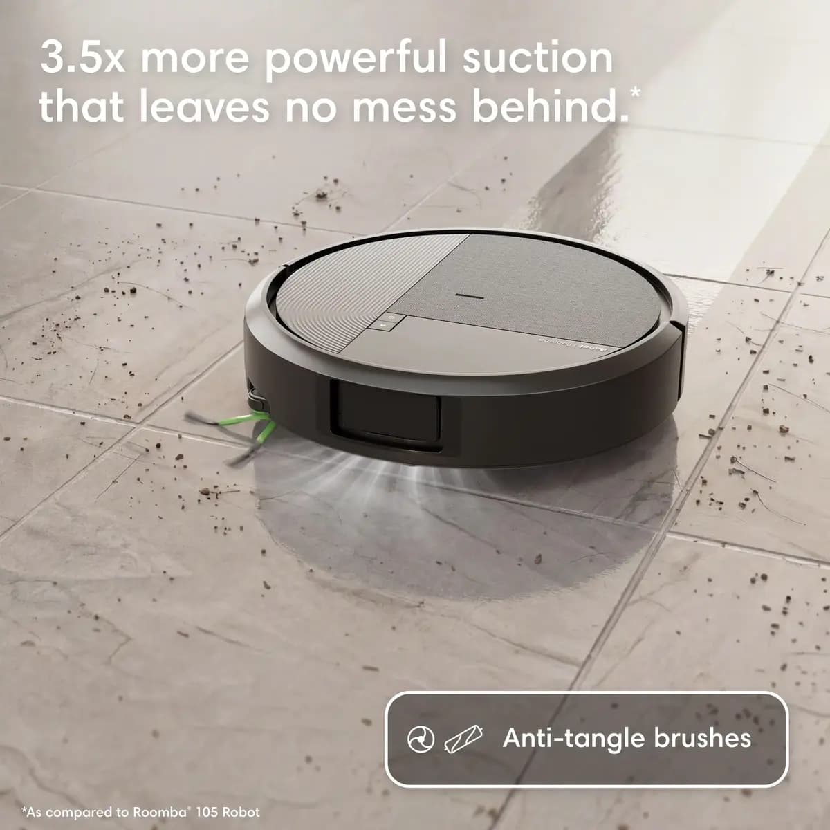 iRobot Roomba Plus 575 Combo robot + AutoWash dock Black [14.1 x 13.8 x 4.2, 9.44, Lithium-ion]