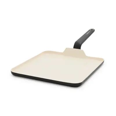 GreenPan Rio Advanced 11" Ceramic Nonstick Griddle Black [2.34 Pounds, Aluminum, Dishwasher-Safe]