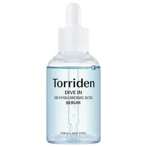 Torriden DIVE IN 5D Hyaluronic Acid Ultra Hydrating Serum for Plump & Glow Skin 1.69 oz/50 mL [Normal, Dry, and Combination, Serum, 1.69 oz/50 mL]