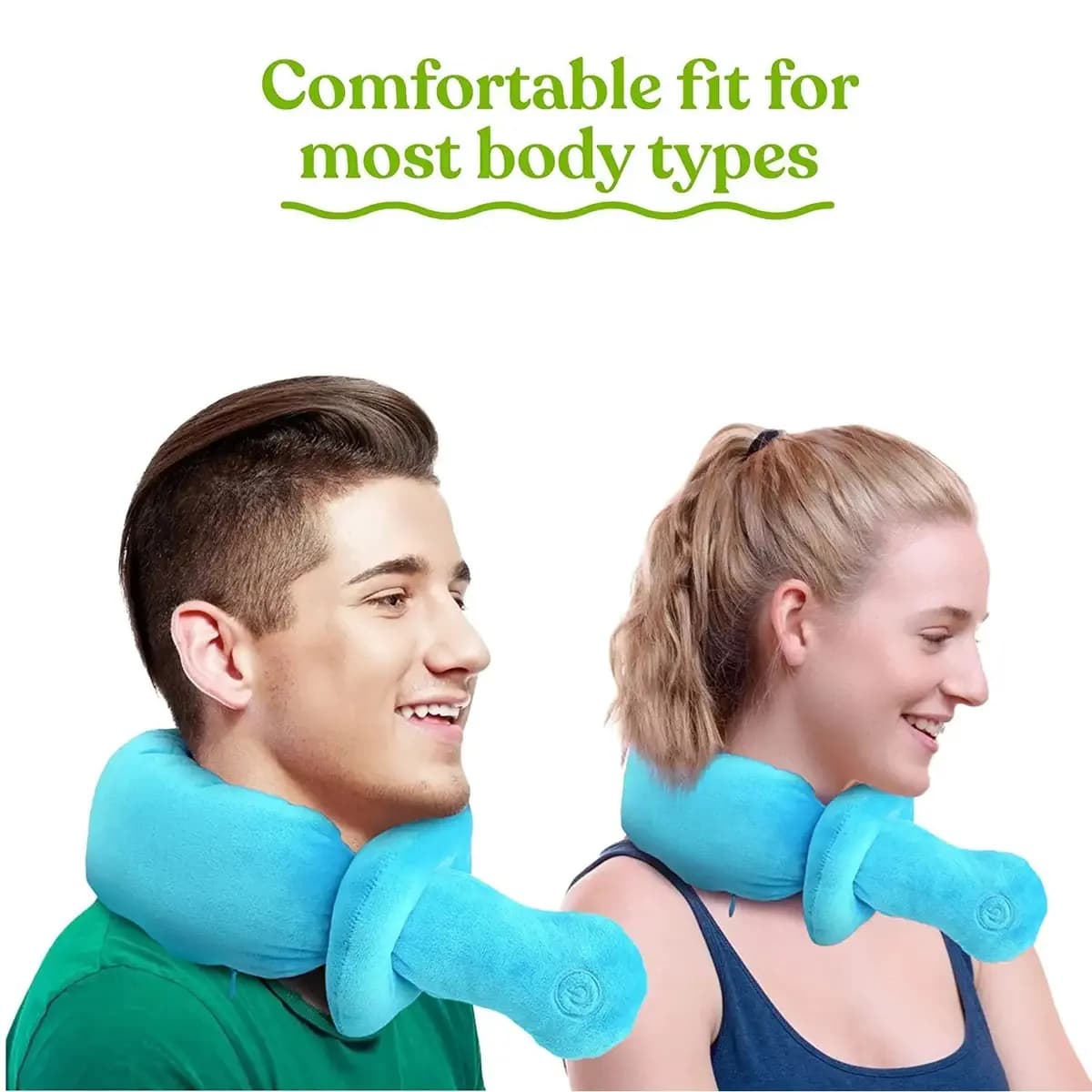 Pursonic Portable Neck & Shoulder Adjustable Massaging Wrap [Two Deep and Powerful Massaging modes, HMG925BL, HMG925GY]
