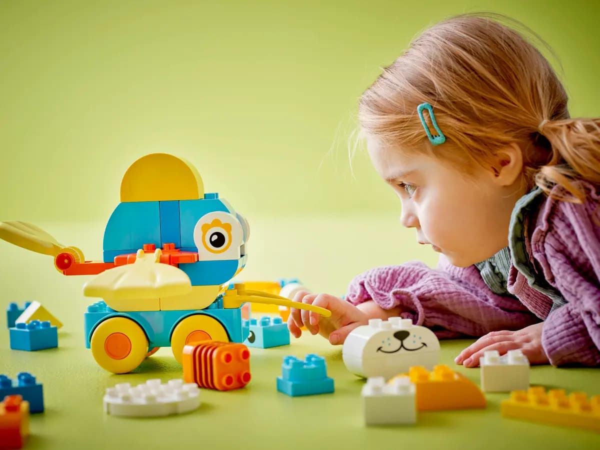 LEGO 3in1 Animals on Wheels 10448 [58 pieces, ages 2+, DUPLOÃƒÆ’Ã†â€™ÃƒÂ¢Ã¢â€šÂ¬Ã…Â¡ÃƒÆ’Ã¢â‚¬Å¡Ãƒâ€šÃ‚Â®]