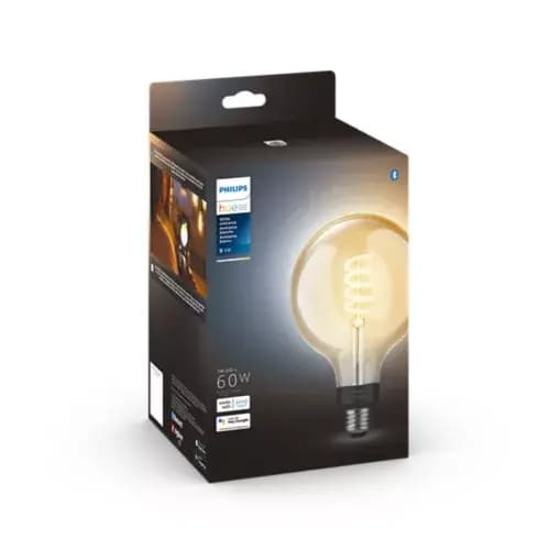 Philips Hue G40 globe - E26 smart bulb [046677563912, 125x189, 50,000]