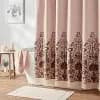Boho Floral with Fringe Shower Curtain Pink - Threshold™ [72 Inches (H) x 72 Inches (W), 1.92 Pounds, Woven]