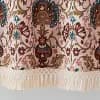 Boho Floral with Fringe Shower Curtain Pink - Threshold™ [72 Inches (H) x 72 Inches (W), 1.92 Pounds, Woven]