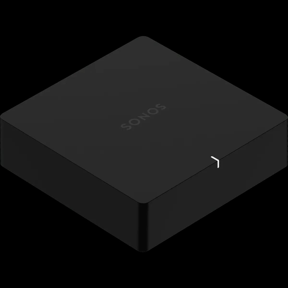 Sonos Port [Stereo or dual mono sound, Use the Sonos app to adjust bass, treble, and loudness to optimize sound performance., 1.04 lbs (0.47 kg)]