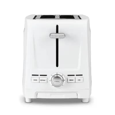Cuisinart 2-Slice XL Slot Toaster White CPT-1200W [1200 Watts, 4.5 Pounds, Spot or Wipe Clean]