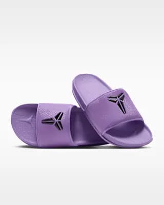 Kobe Offcourt Men's Slides Purple Stardust/Black [Purple Stardust/Black, IF2870-501]