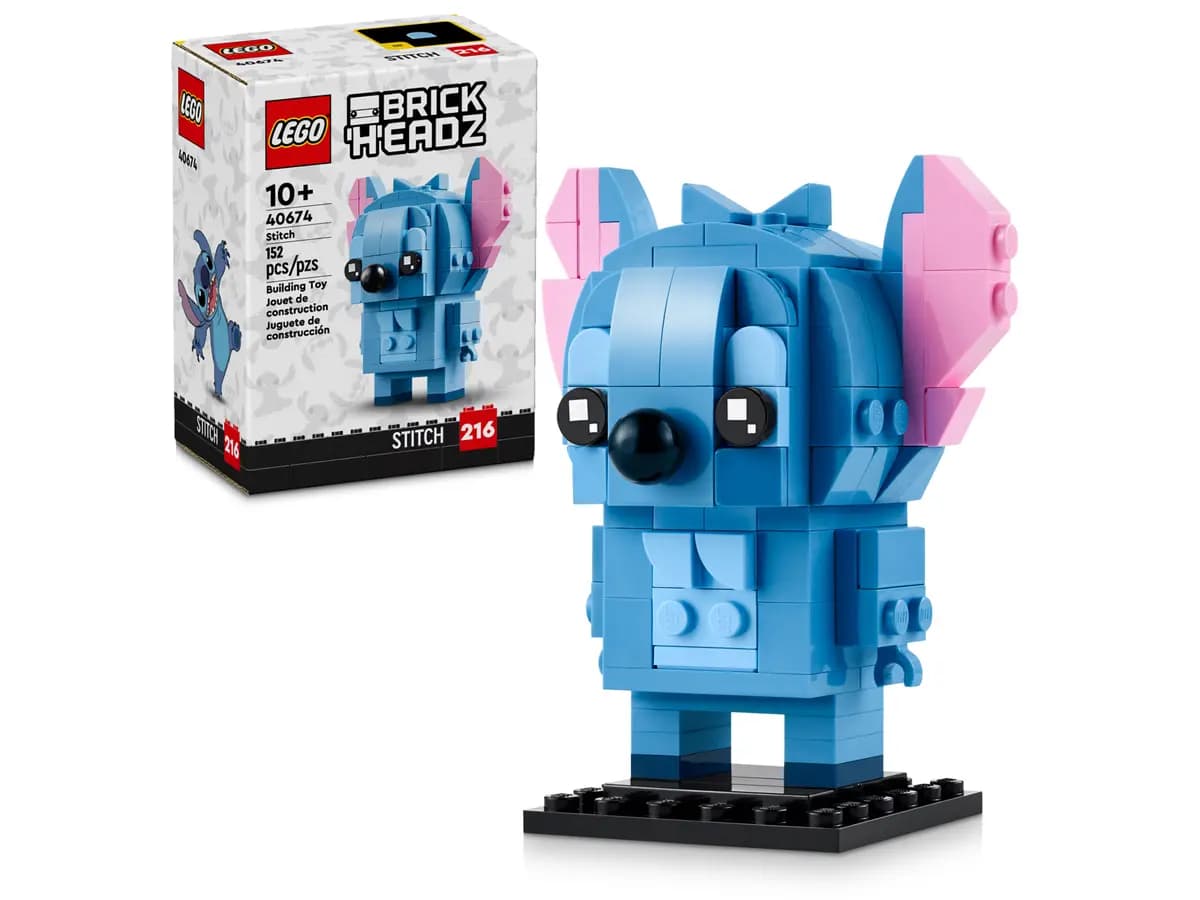 LEGO Stitch 40674 [152 pieces, ages 10+, BrickHeadz]