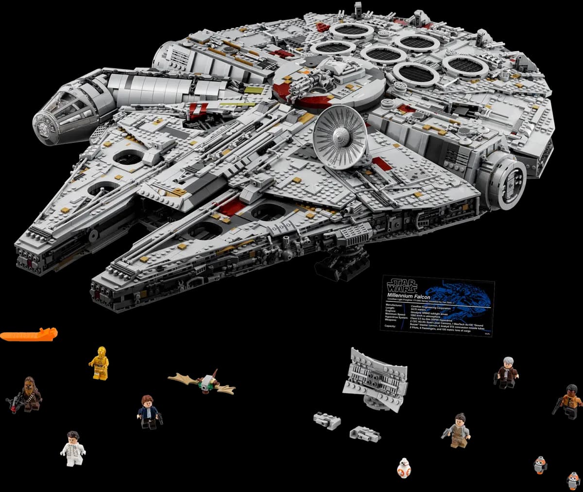 LEGO Millennium Falcon™ 75192 [7541 pieces, ages 16+, Star Wars™]