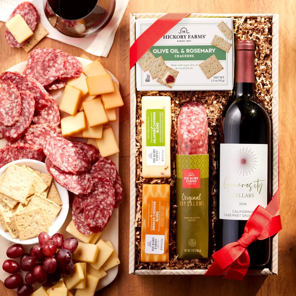 Cabernet & Savory Snack Collection [7 oz, 4 oz, 4 oz]