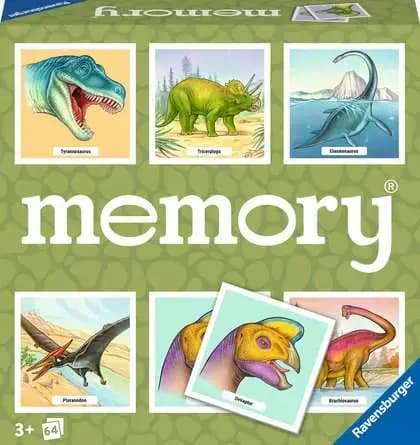 Ravensburger Family Game - Dinosaur memory - Game for kids 3 years up [ages 3 - 99]