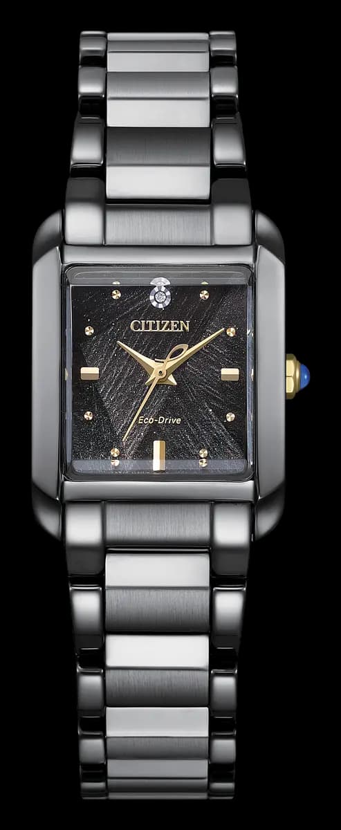 Citizen Citizen L Bianca LIGHT in BLACK EW5636-55E [22mm, B035 Eco-Drive, WR50/5Bar/166ft]