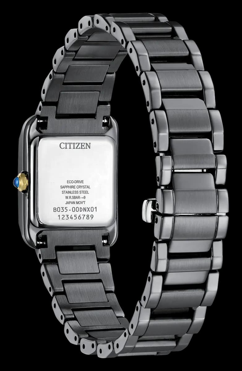 Citizen Citizen L Bianca LIGHT in BLACK EW5636-55E [22mm, B035 Eco-Drive, WR50/5Bar/166ft]