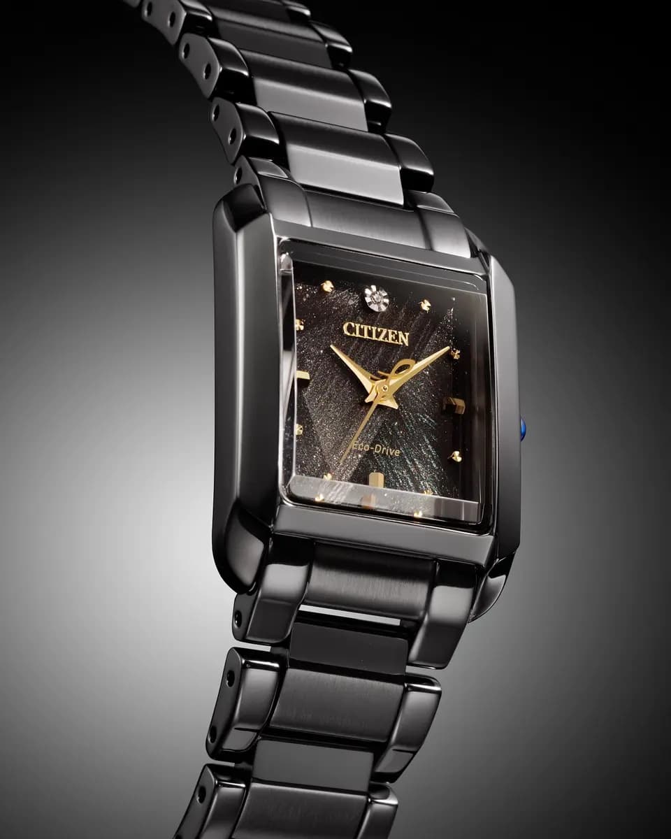 Citizen Citizen L Bianca LIGHT in BLACK EW5636-55E [22mm, B035 Eco-Drive, WR50/5Bar/166ft]