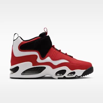 Nike Air Griffey Max 1 Men's Shoes White/Black/Varsity Red [White/Black/Varsity Red, Synthetic leather upper, Foam midsole]