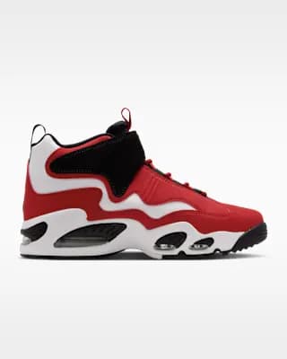 Nike Air Griffey Max 1 Men's Shoes White/Black/Varsity Red [White/Black/Varsity Red, Synthetic leather upper, Foam midsole]