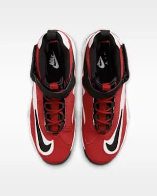 Nike Air Griffey Max 1 Men's Shoes White/Black/Varsity Red [White/Black/Varsity Red, Synthetic leather upper, Foam midsole]
