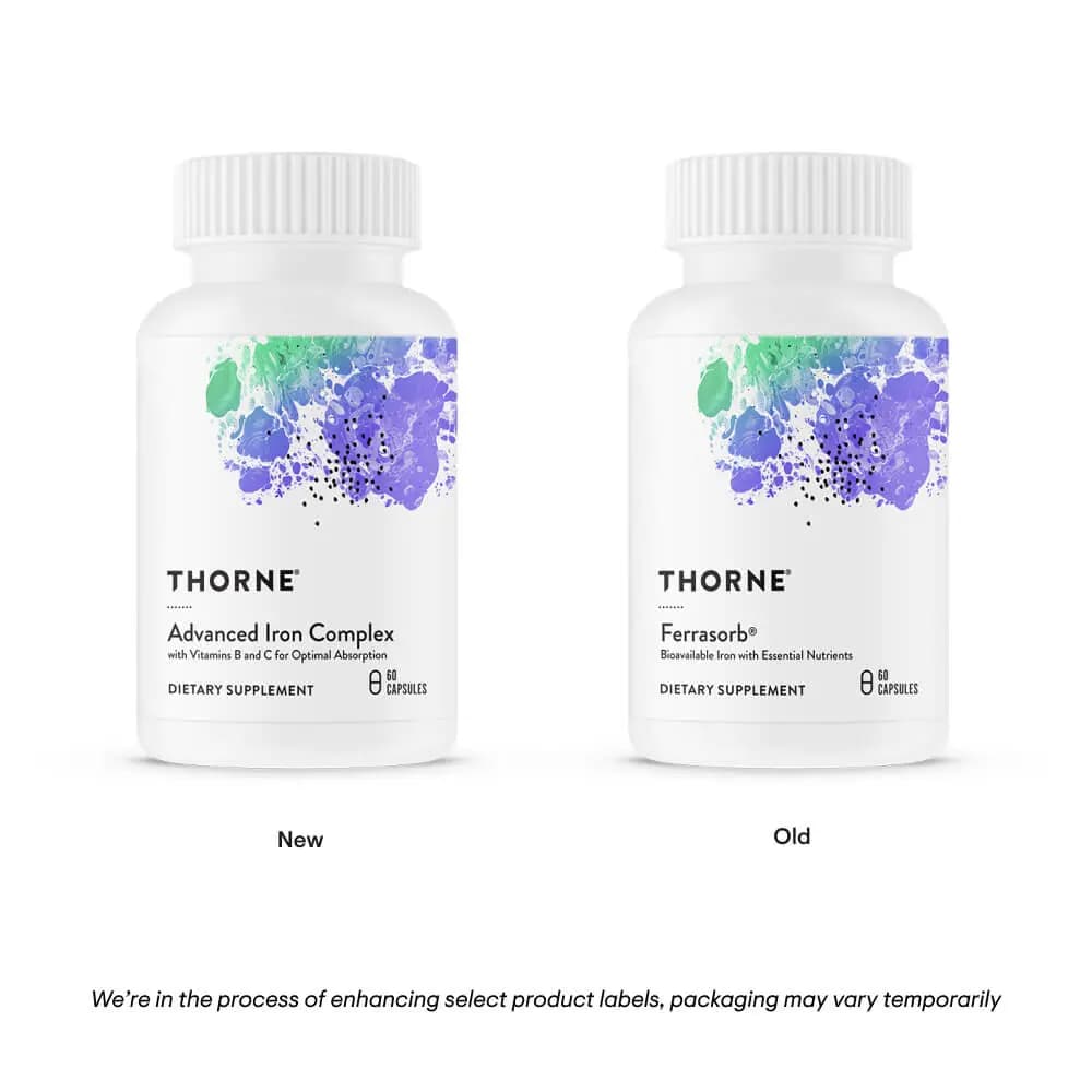 Thorne Advanced Iron Complex [1 Capsule(s), 60, 36mg]