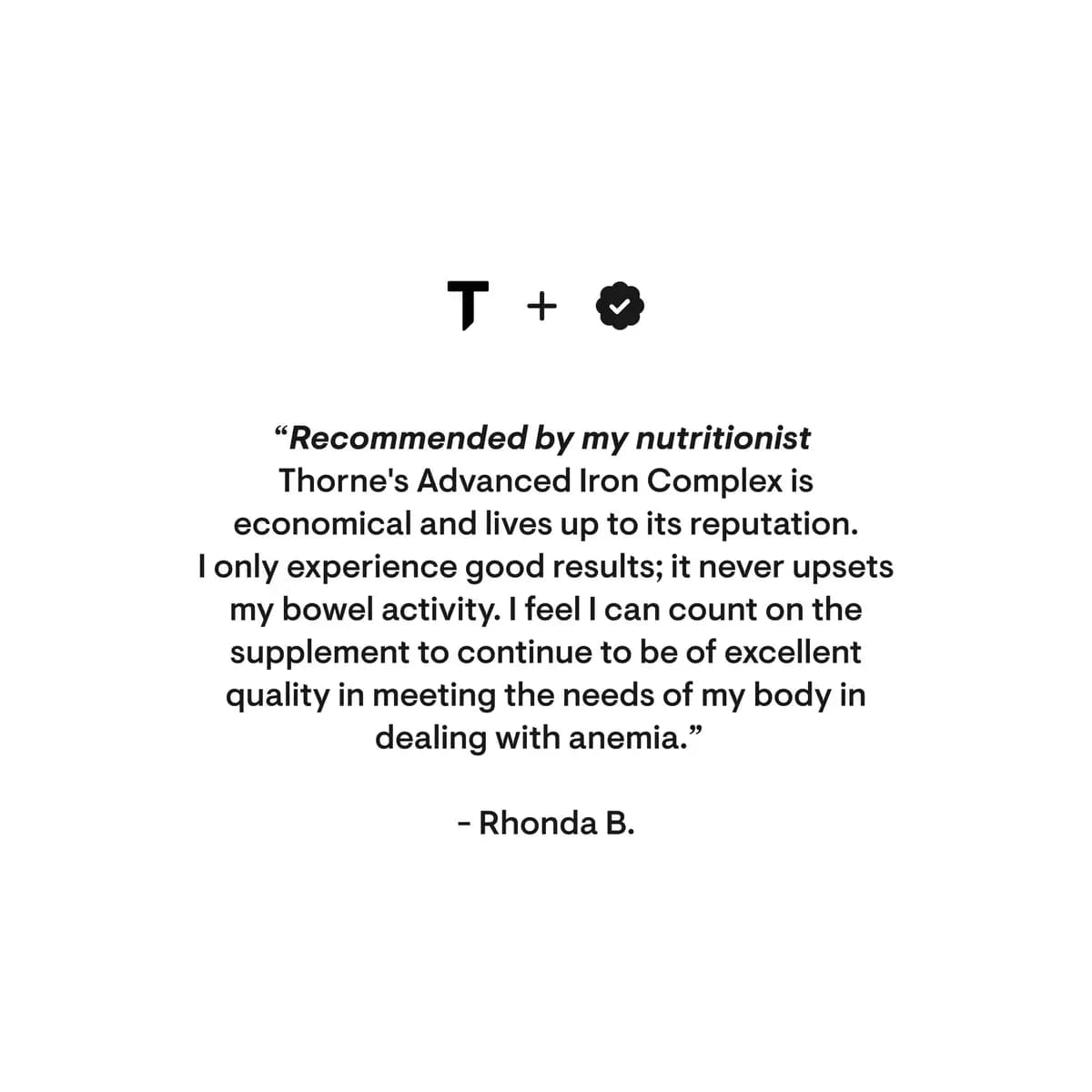 Thorne Advanced Iron Complex [1 Capsule(s), 60, 36mg]