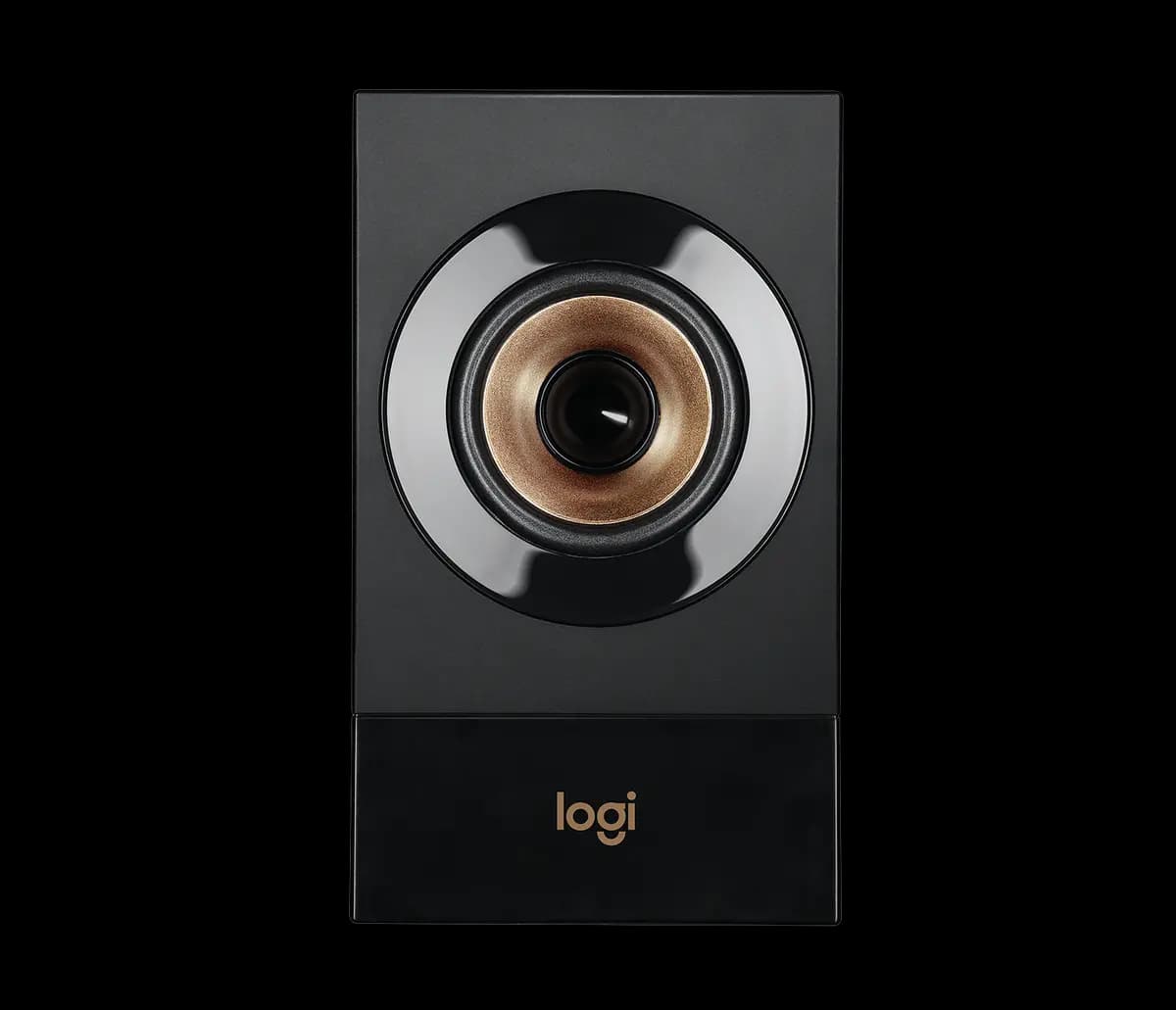 Logitech Z533 Speaker system with subwoofer - Black [6.69 in (170 mm), 3.94 in (100 mm), 3.35 in (85 mm)]