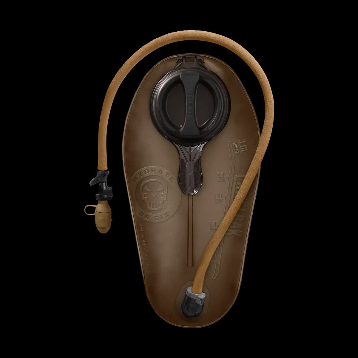 CamelBak Mil Spec CruxÃ¢â€žÂ¢ 3L Reservoir [Purpose-built reservoir so you, 25&percnt; more water per, Quick Link Hydrolock]