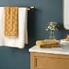 2pk Diamond Harvest Hand Towel Set Gold - Threshold™ [27 Inches (L), 16 Inches (W), Terry, 100% Cotton]