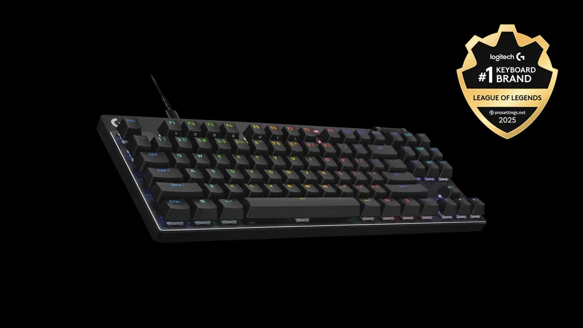 Logitech PRO X TKL RAPID - Black - English US (QWERTY) [1.5 in (38 mm), 14.06 in (357 mm), 5.91 in (150 mm)]