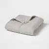 50"x70" 12lbs Weighted Blanket Gray - Room Essentials™ [50 Inches (L), 70 Inches (W), 12.3 Pounds, 1]