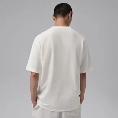 Jordan Brooklyn Men's T-Shirt Sail [Sail, Ribbed collar, 100% cotton]