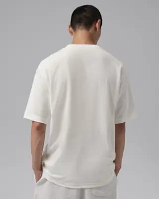 Jordan Brooklyn Men's T-Shirt Sail [Sail, Ribbed collar, 100% cotton]