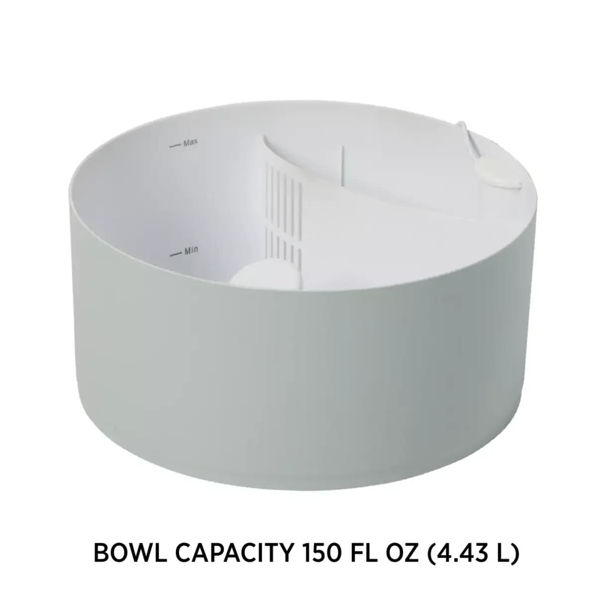 Whisker City® Free Fall Cat Fountain, Includes Replaceable Filter Cartridge, White, 50 FL OZ, 150 FL [Includes 1 Fountain, 1 AC Adapter, 1 Filter Cartr, Intended Pet(s) Cats, Color
