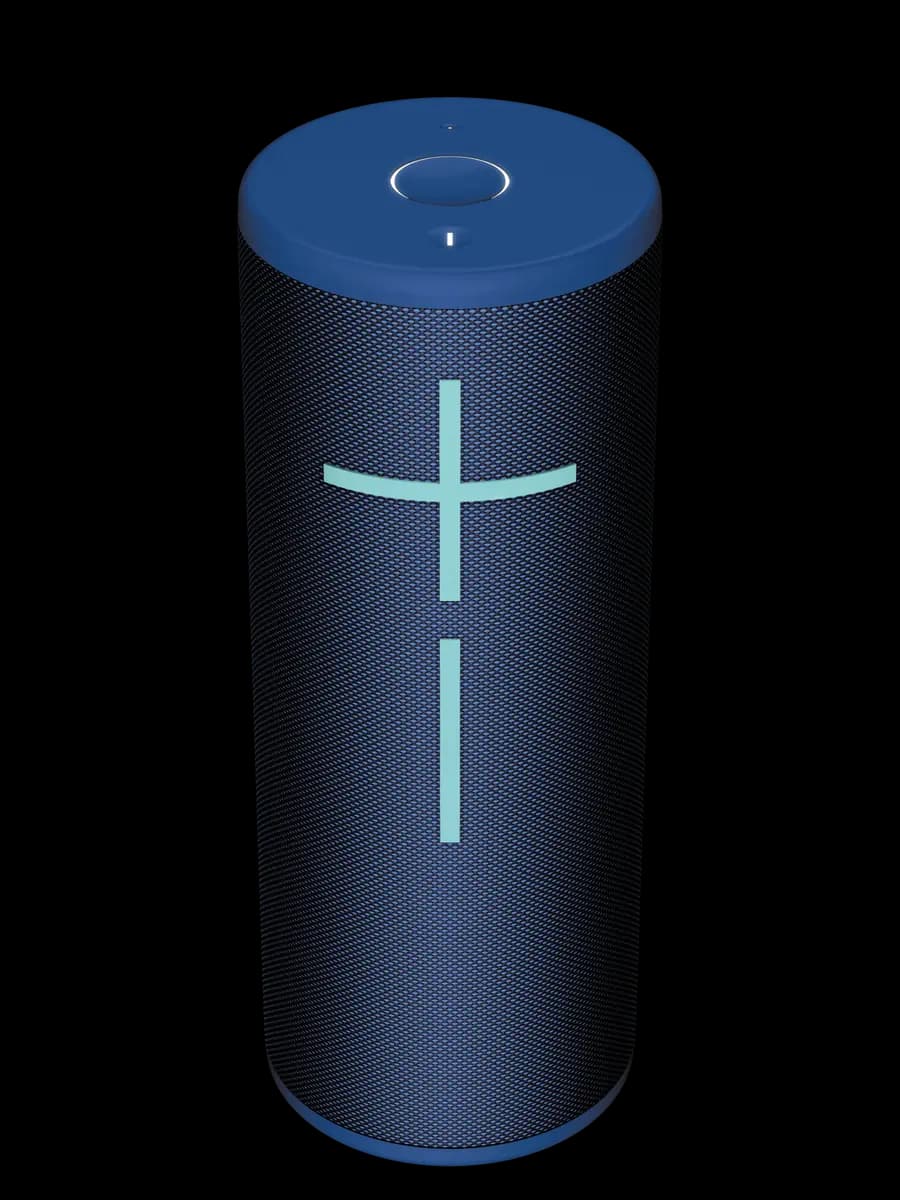 Logitech MEGABOOM 4 - Cobalt Blue [8.86 in (225 mm), 3.43 in (87 mm), 3.43 in (87 mm)]