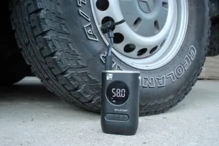 Fix Manufacturing Eflator Digital Tire Pump Black [Cycling, Floor Pump, Presta Schrader]