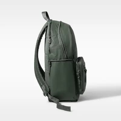 Nike Heritage Eugene 2.0 Winterized Backpack (20L) Camo Green/Camo Green/Black Spruce [Camo Green/Camo Green/Black Spruce, Hardware ring adds utility., 18" H x 11" W x 6" D]