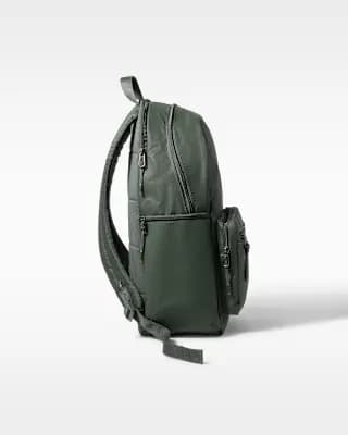 Nike Heritage Eugene 2.0 Winterized Backpack (20L) Camo Green/Camo Green/Black Spruce [Camo Green/Camo Green/Black Spruce, Hardware ring adds utility., 18" H x 11" W x 6" D]