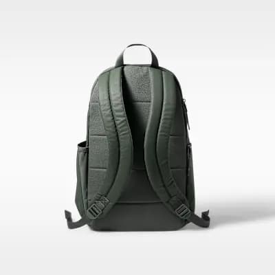 Nike Heritage Eugene 2.0 Winterized Backpack (20L) Camo Green/Camo Green/Black Spruce [Camo Green/Camo Green/Black Spruce, Hardware ring adds utility., 18" H x 11" W x 6" D]