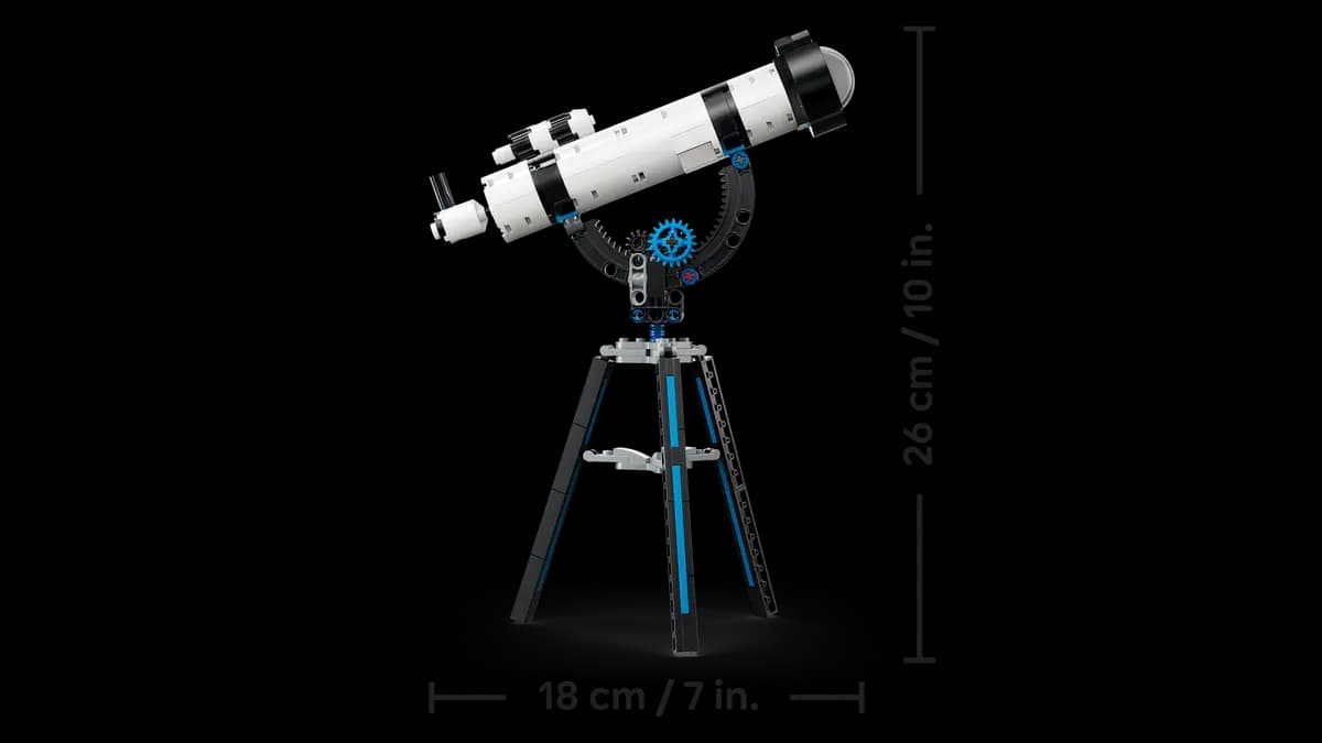 LEGO Space Exploration Telescope 31378 [278 pieces, ages 8+, Creator 3-in-1]