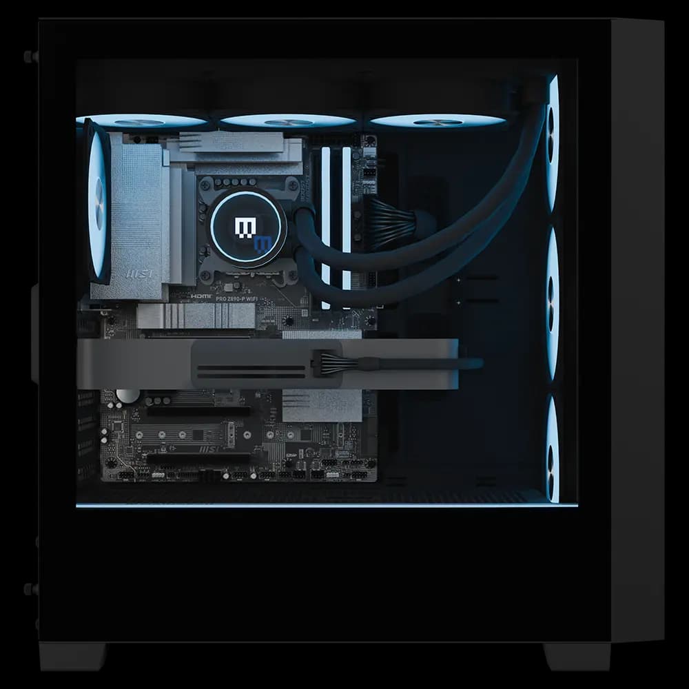 MAINGEAR MG-1 Amethyst [NVIDIA GeForce RTX 5090 Founder's Edition, Intel Core Ultra 7 270K Plus, 32GB RGB DDR5 6000MT/s (2x16GB)]