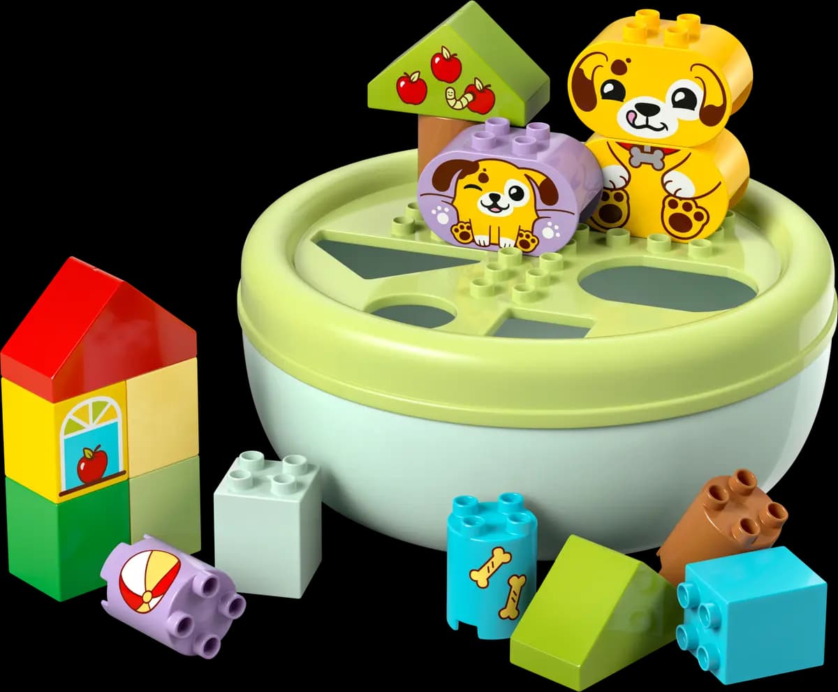 LEGO Shape Sorter: Puppy House 10441 [17 pieces, ages 1ÃƒÆ’Ã†â€™ÃƒÂ¢Ã¢â€šÂ¬Ã…Â¡ÃƒÆ’Ã¢â‚¬Å¡Ãƒâ€šÃ‚Â½+, DUPLOÃƒÆ’Ã†â€™ÃƒÂ¢Ã¢â€šÂ¬Ã…Â¡ÃƒÆ’Ã¢â‚¬Å¡Ãƒâ€šÃ‚Â®]