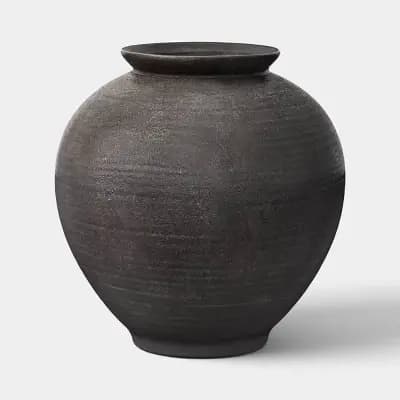 Threshold Large Rustic Ceramic Vase - Thresholdâ„¢ [7.48 Pounds, 12.36 Inches (H) x 12.2 Inches (W), Ceramic]